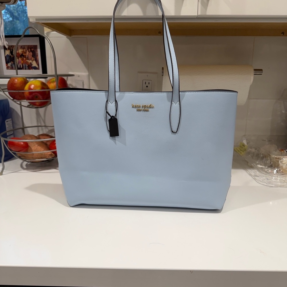 Kate Spade Sky Blue Tote Bag